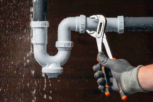 Professional Gas Line Repair technician working in Malone, WI
